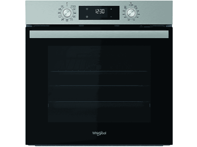 Whirlpool OMR58HU1X, Multifunción, Hidrolítica, 71 l, 59.5 cm, Smart Clean, Cook3, Acero inoxidable