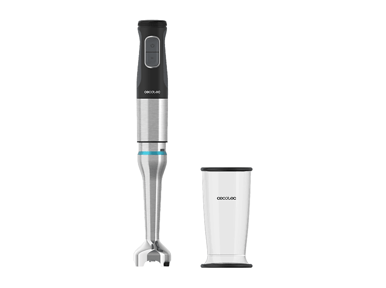 Cecotec Katana 15 Jar B, 1500W, 21 velocidades, Función turbo, Pie XL, Vaso 800ml, Cuchillas 4 hojas, Perreo Move, Negro