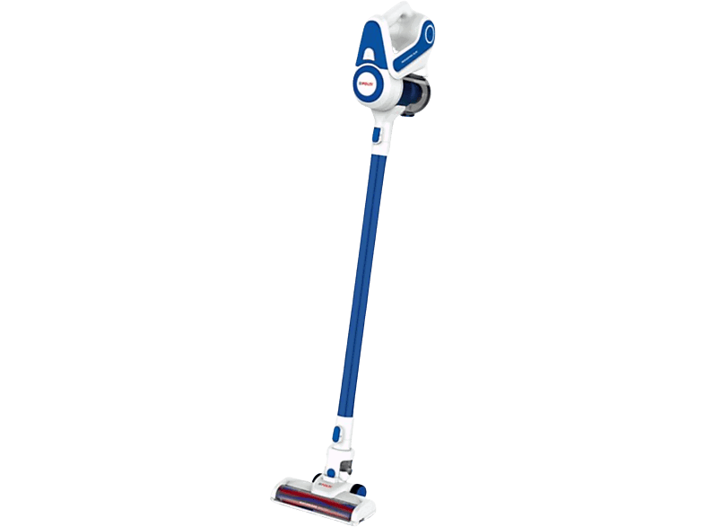 Polti Forzaspira Slim SR90B Plus, 0.5 l, Autonomía 40 min, 2 Velocidades, Blanco/Azul