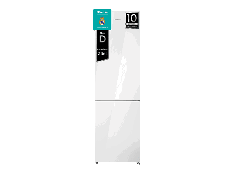 Hisense RB440N4GWD, No Frost, 200.4 cm, 336 l, Multi Airflow, Cristal Blanco