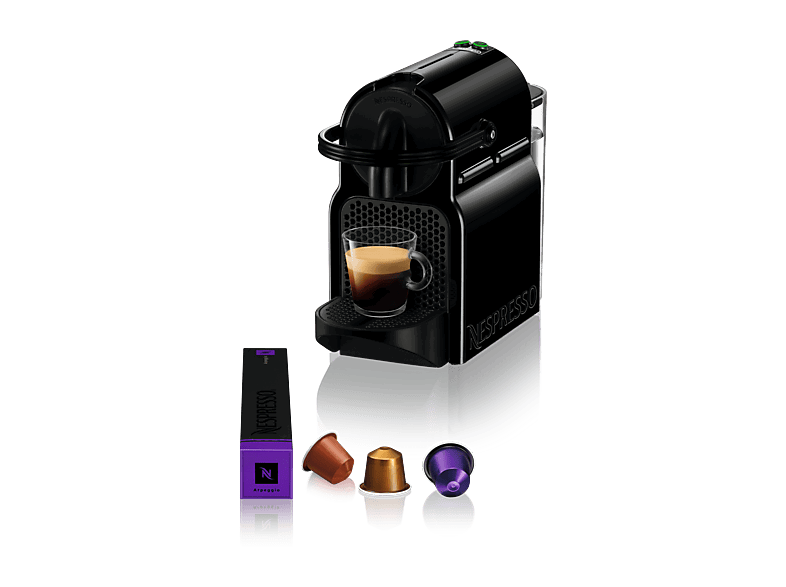 De'Longhi Nespresso® Inissia EN80.B, 1260 W, 19 bar, 0.7 l, Calentamiento 25 s, Apagado automático, Negro