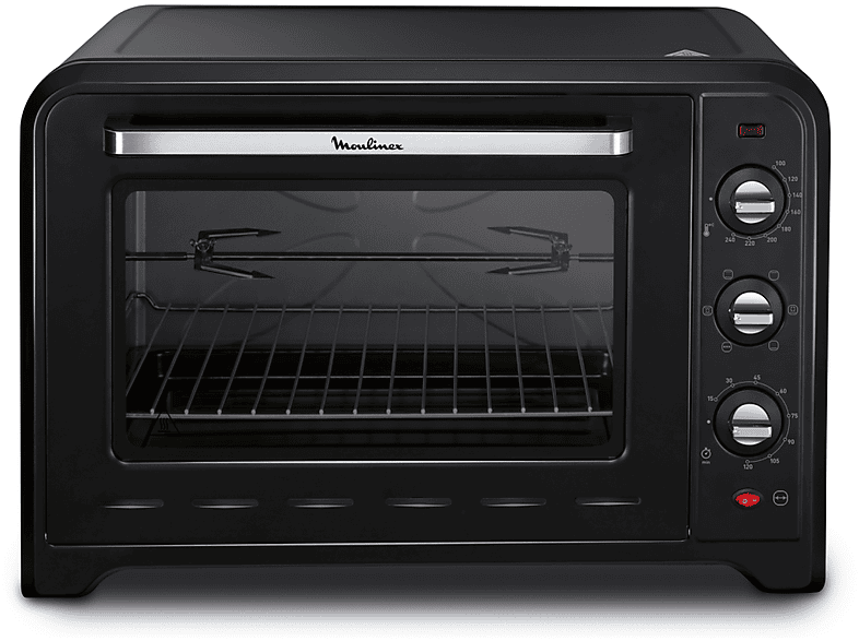 Moulinex OX4958, 2200 W, 60 l, 7 modos, Función grill, Termostato, Negro