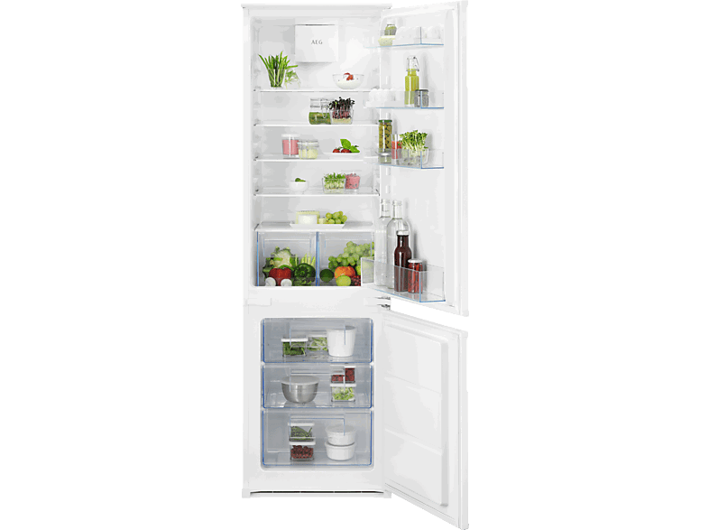 AEG OSC5D181ES, ColdSense, 177.2 cm, 269 l, Lowfrost, Sin panelar