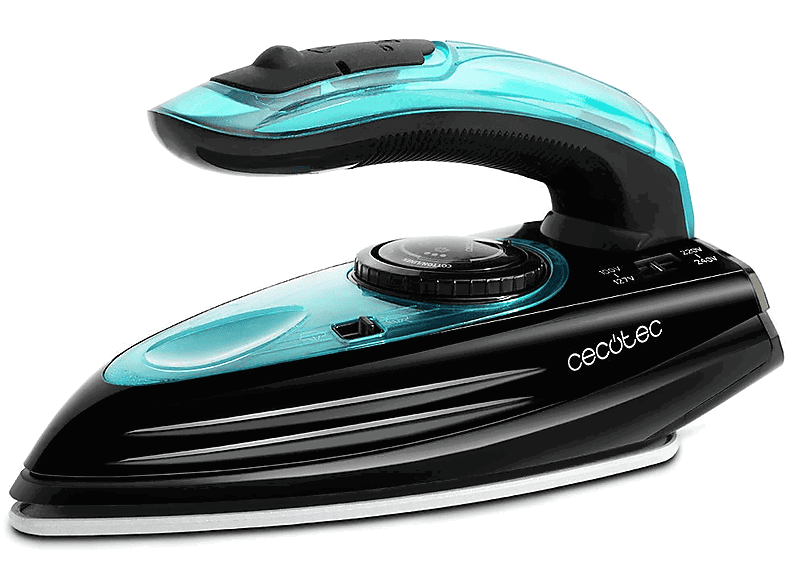 Cecotec GoForce 8000 Folding Titanium, De viaje, 1200 W, 53 g/min, Negro