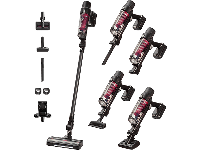 Rowenta RH6A75WO X-Pert 7. 60 Animal Care, 140 W, 0.44 L, 45 min, Ligera, Multisuperficie, Especial mascotas, Rojo