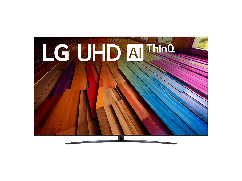 LG 86UT81006LA, UHD 4K, Procesador Inteligente 4K α5 Gen7, Smart TV, DVB-T2 (H.265), Negro