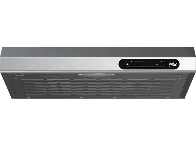 Beko CFB 5310 X, 3 Velocidades, 205 m³/h, 49.8 cm, Acero Inoxidable