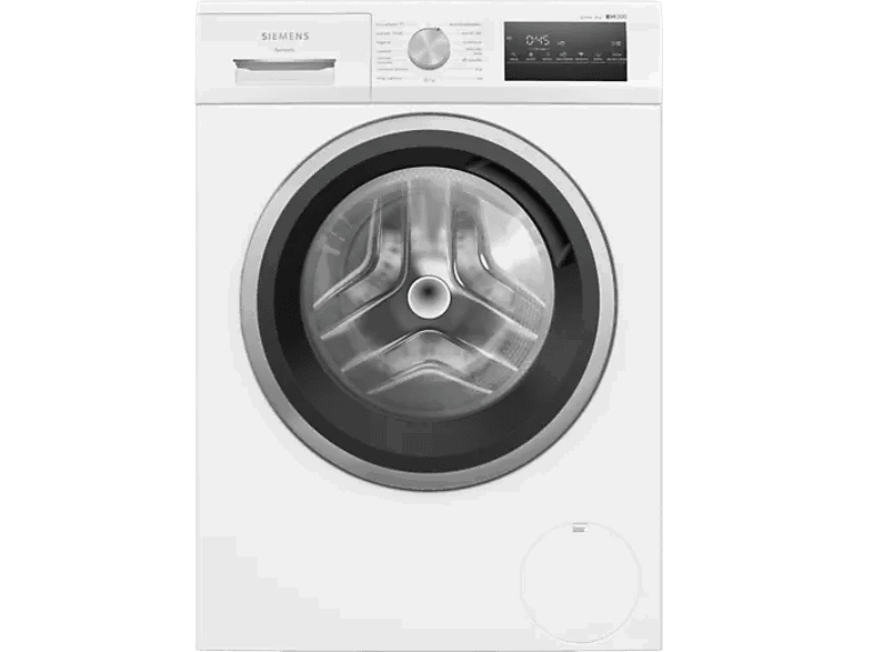 Siemens WM12N265ES, IQ300, 8 kg, 1200 RPM, 18 programas, Smart Finish, Tambor waveDrum, Blanco