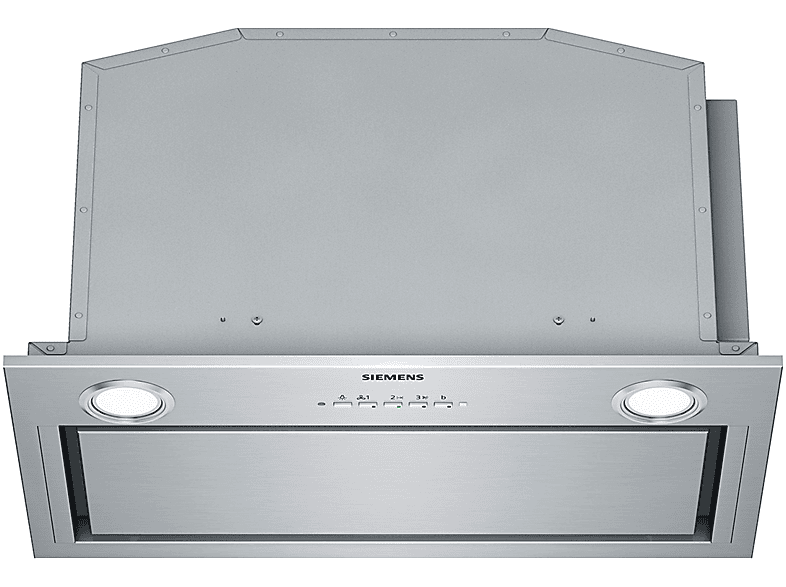 Siemens LB59584M, 4 velocidades, 730 m³/h, 52 cm, Motor IQDrive, Iluminación LED, Inox