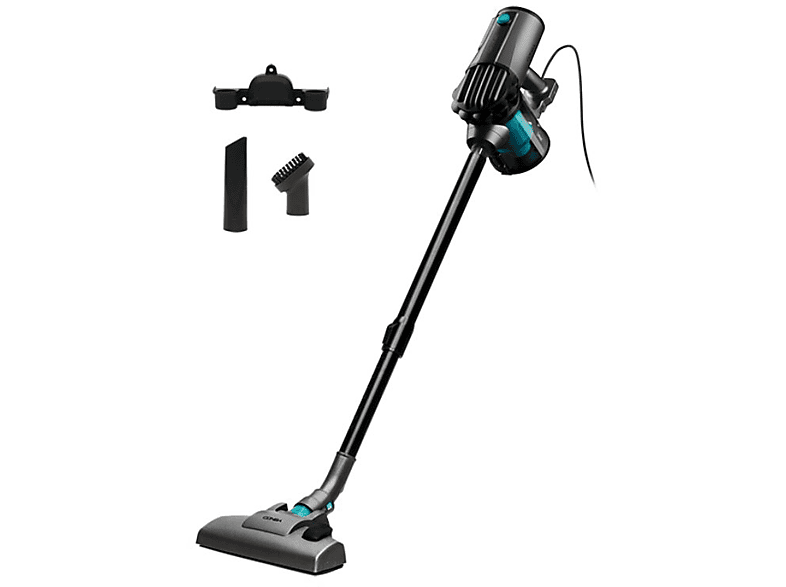 Cecotec Conga ThunderBrush 560, 600 W, Ultra Power Technology, 3 accesorios, Negro