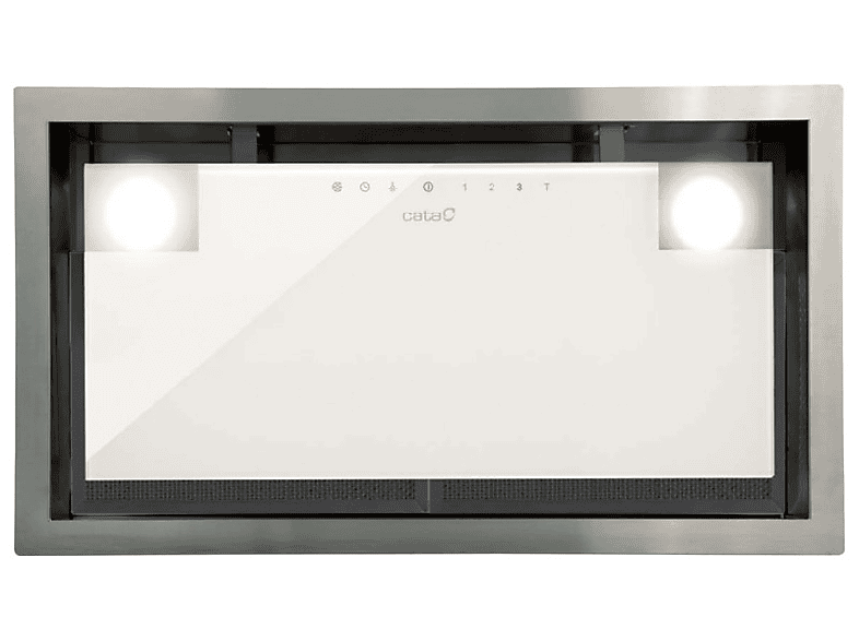 Cata GC Dual WH, 3 Velocidades, 820 m³/h, 4 niveles extracción, 75 cm, Blanco