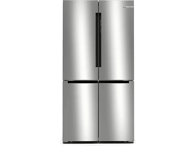 Bosch KFN96VPEA, No Frost, 183 cm, 605 l, Sistema MultiAir Flow, Capacidad XXL ancho especial 90 Acero Inox