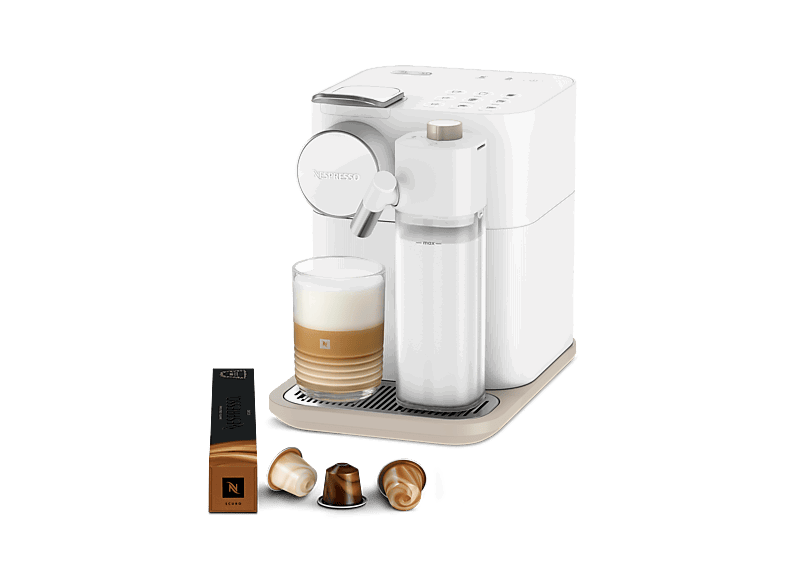 De'Longhi Nespresso® Gran Latissima EN640.W, 1400W, 19 bar, 1.3 l, Depósito leche 0.5 Blanco