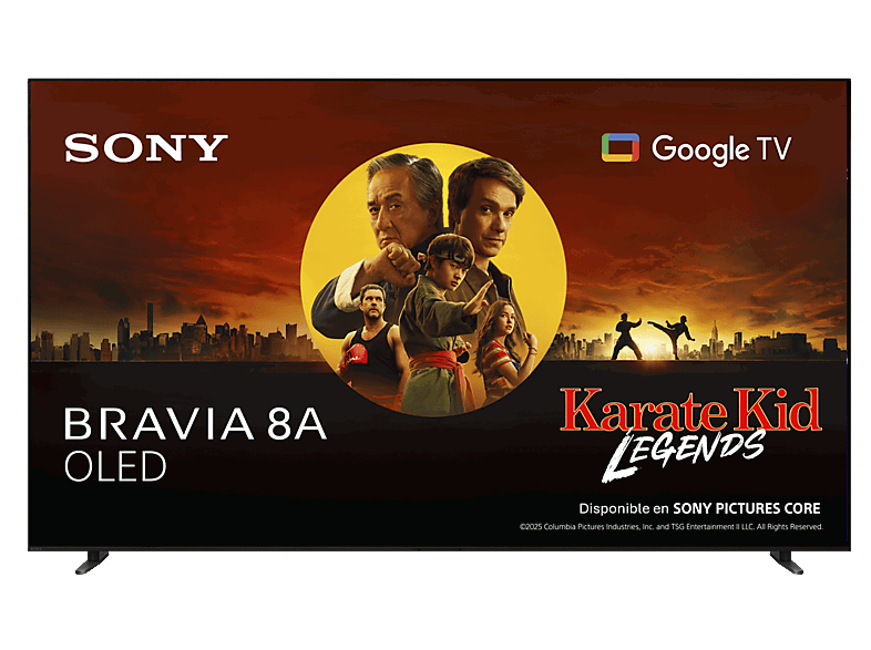 Sony BRAVIA 8A, 4K UHD HDR, Google Smart TV, Gaming PS5, IMAX Enhanced, Dolby Atmos/Vision, Chromecast, Apple Airplay, 120Hz, 77XR8A