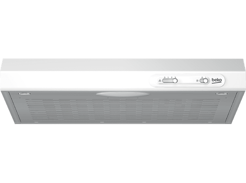 Beko CFB 5310 W, 3 Niveles de ventilador, 205 m³/h, 50 cm Ancho, Luces LED, Blanco