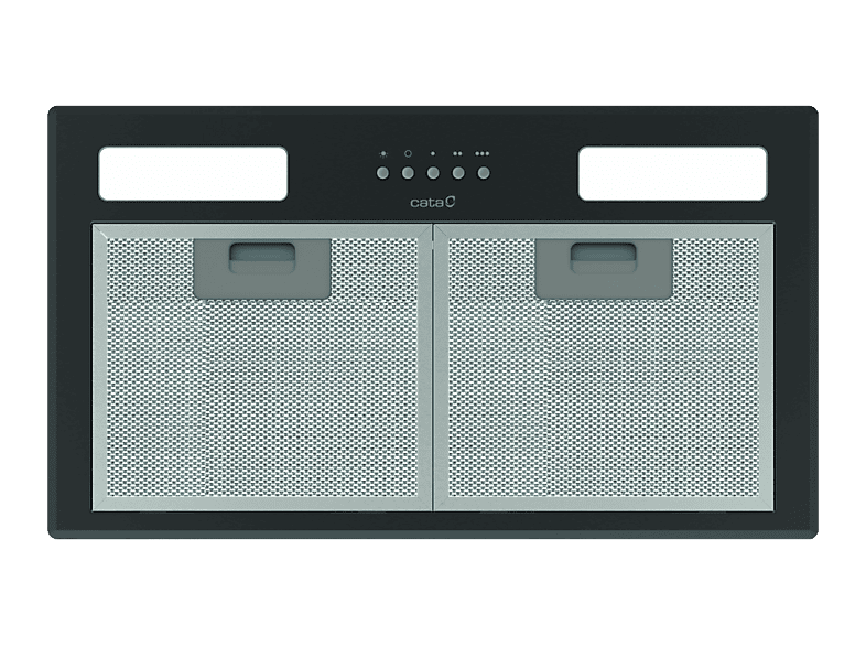 Cata 02030408, 3 Velocidades, 645 m³/h, Anchura 49.2 cm, Negro