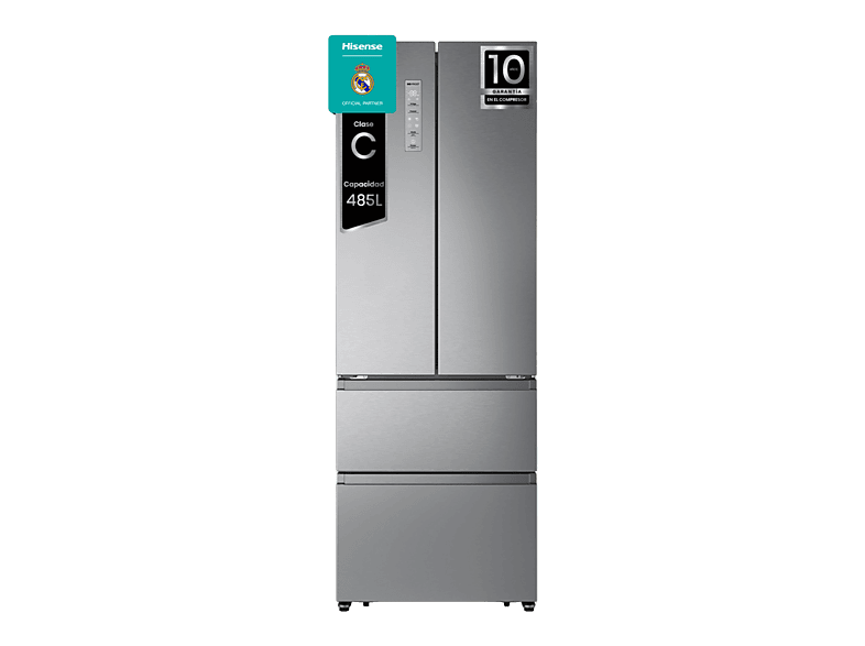 Hisense RF632N4AIC1, Total No Frost, 201.3 cm, 485 L, Metal Tech Cooling, Multi Air-Flow, Inox