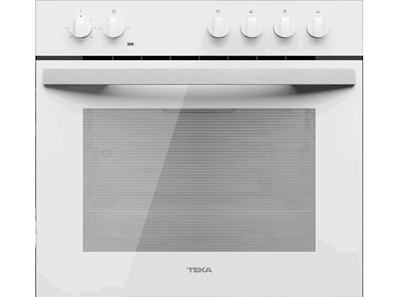 Teka HBE 490 ME, Convencional, 72 l, Polivalente, 60 cm, Puerta dos cristales, Blanco