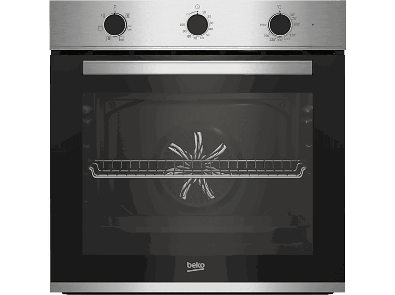 Beko BBIE12100XD, Multifunción, Hidrólisis, 66 l, 59.4 cm, Función vapor, Inox