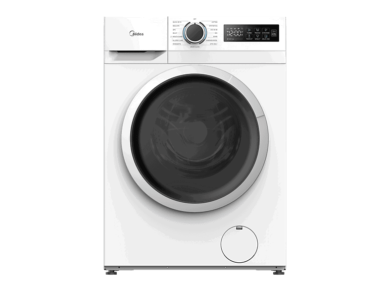 Midea MF110W100BA10/W-ES, 10 kg, 1400 rpm, 15 programas, Spa Care, Display LED, Blanco