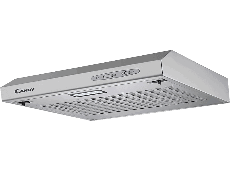 Candy CFT610/5S, 3 velocidades, 208 m3/h, 60 cm, LED, 55 dB, Inox