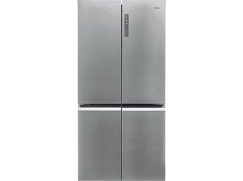 Frigorífico americano- Haier Cube 90 Series 5 HCR5919ENMM, No Frost, 190.5 cm, 643 l, Motor Inverter, Antibacterias, Inox