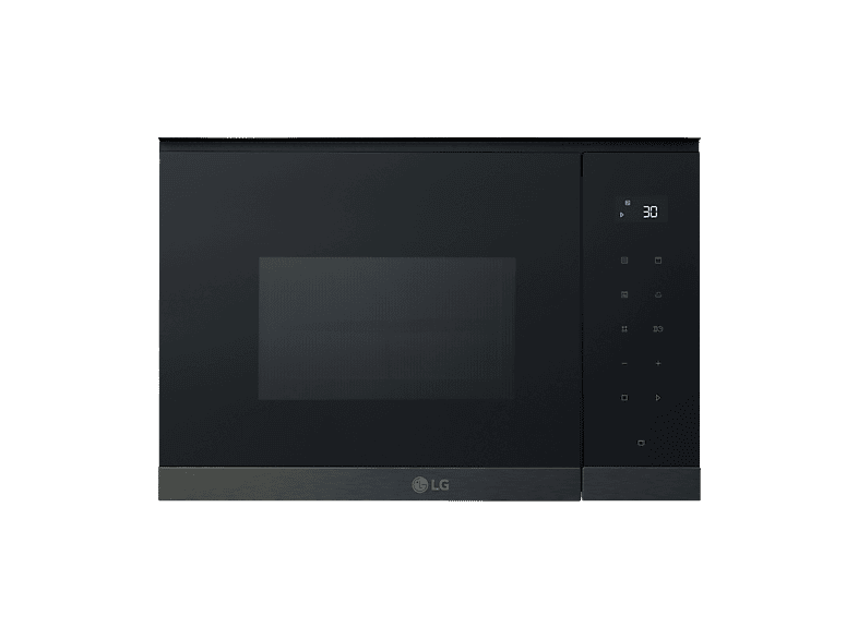 LG MG7Z2593B, 900 W, 8 niveles, 25 l, Cristal negro