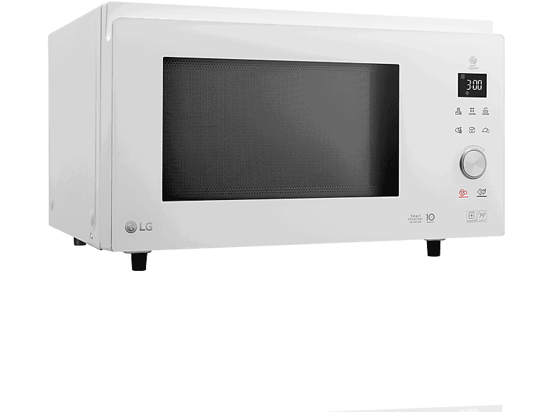 LG MJ3965BPH, 39 L, Horno 4 en 1, Tecnología Smart Inverter