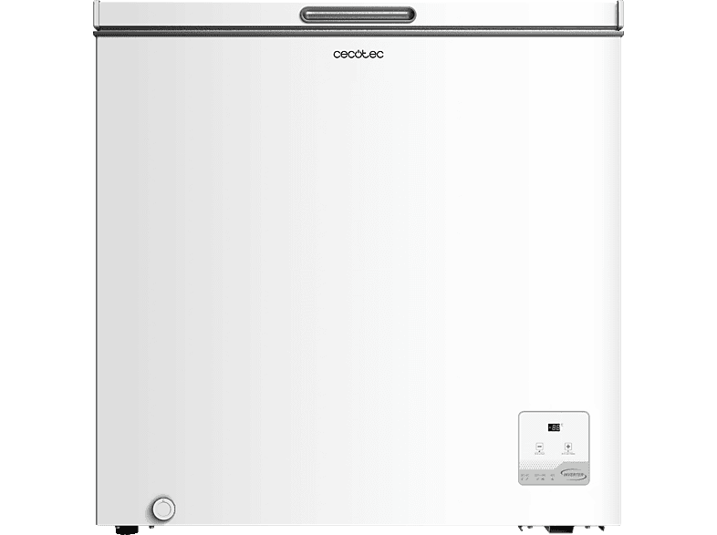Cecotec Bolero CoolMarket Chest 199 white E, Capacidad l, Clase Compresor inverter plus, 83.5 cm, White