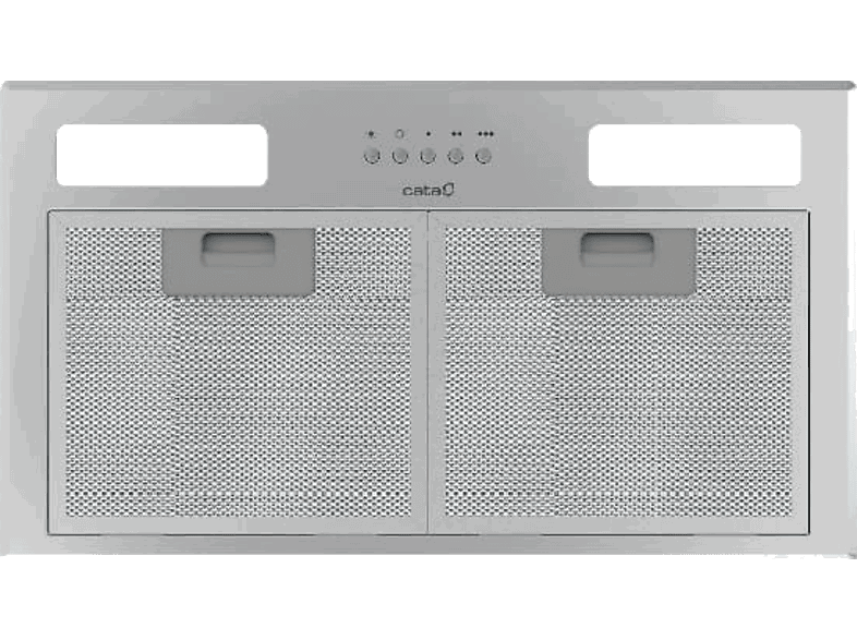 Cata GT Plus 45 X/M, 3 velocidades, 645 m³/h, 49.2 cm, Motor silencioso, Inox