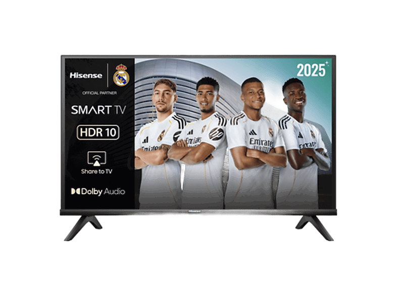 Hisense 40A4Q, Full-HD, Modo Juego, Deportes IA, DTS-X & Dolby Audio Negro