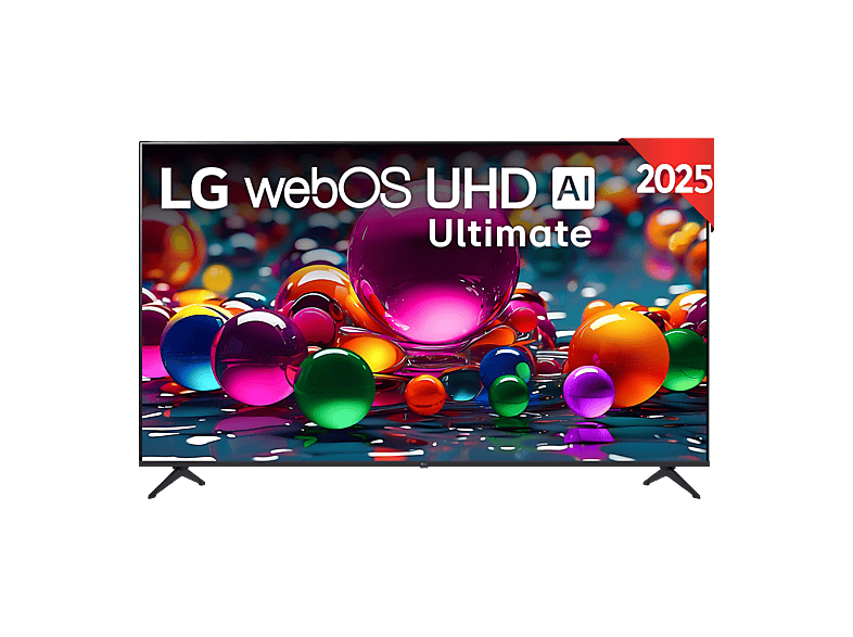 LG 75UA75006LA, UHD 4K, Procesador Inteligente α7 AI Processor 4K Gen8, Smart TV, DVB-T2 (H.265), Charcoal Black