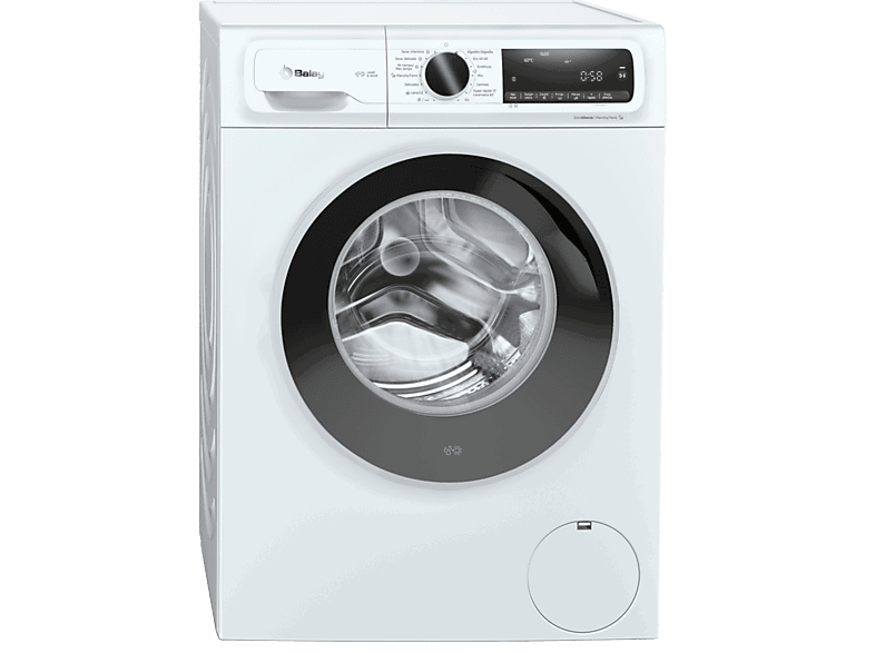 Balay 3TW094B, 9 kg /5 kg, Programa 15 minutos, Motor ExtraSilencio, Blanco