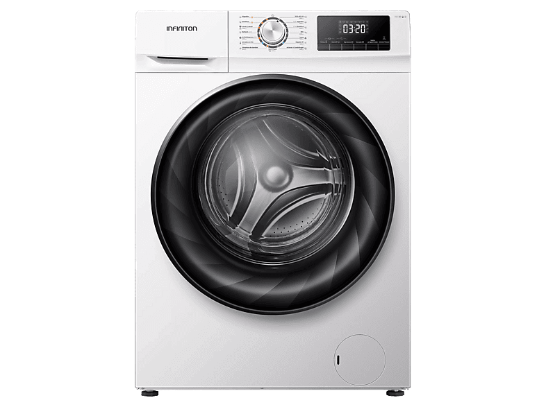 Infiniton WSD-Y85ADWN, 8 kg+5 kg, Easy Play, 1400 rpm, Motor Inverter, Vapor Care, 15 programas, Blanco