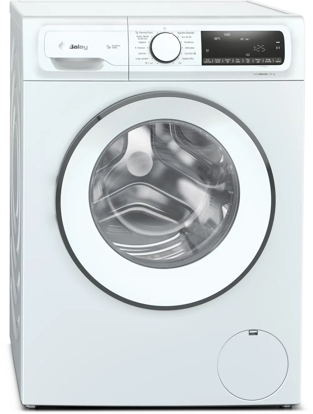 Balay 3TS3107BD, 10 kg, 1400 rpm, 14 programas, Programa Planchado, Ahorro AquaControl Plus, Blanco