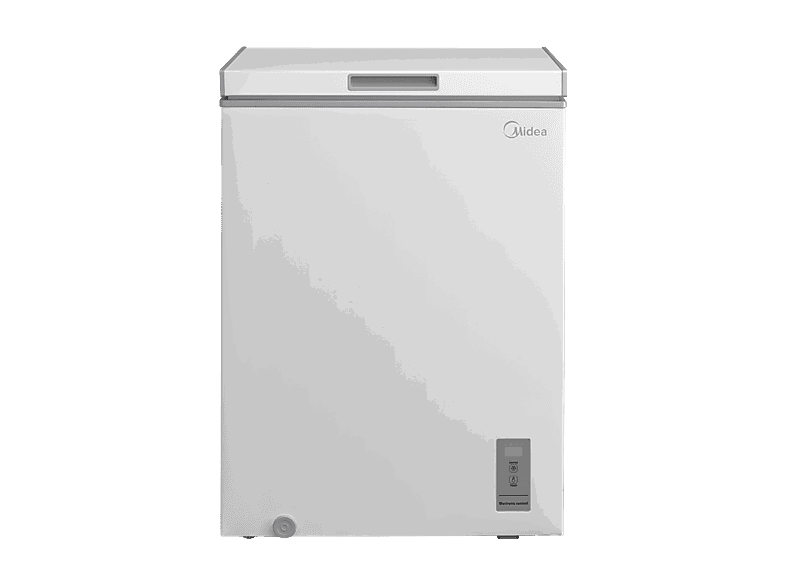 Midea MDRC211FZE01, 143L, 85 cm Alto, Inverter, Fast Freezing, Control Electrónico, Blanco