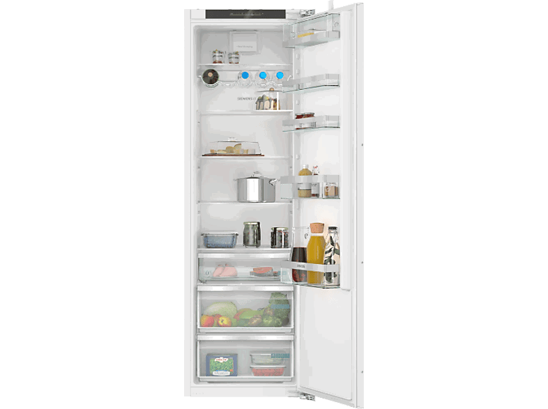 Siemens KI81RADD0, IQ500, No frost, 174.9 cm, 310 l, Cajón hyperFresh, Función de súper refrigeración, Blanco