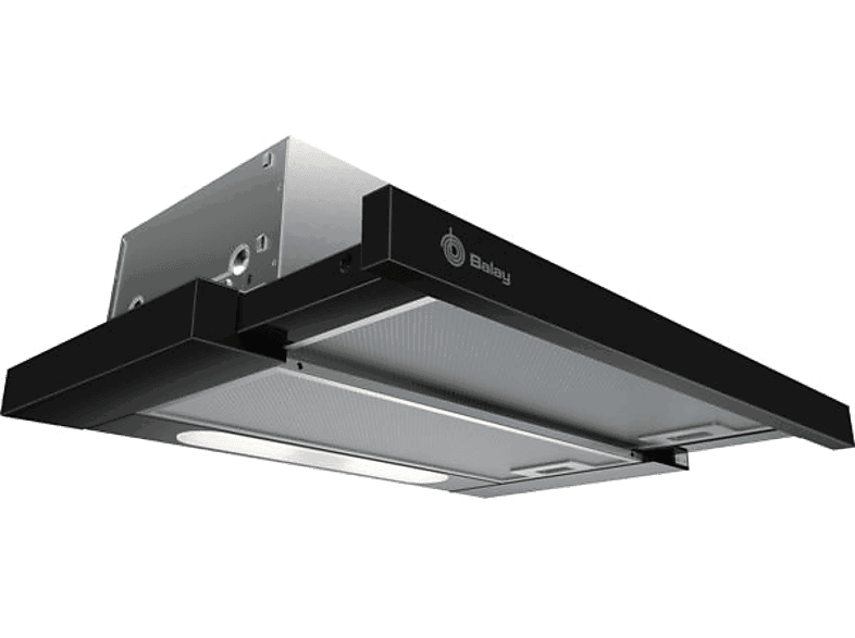 Balay 3BT263MN, 3 potencias, 360 m³/h, 60 cm Negro