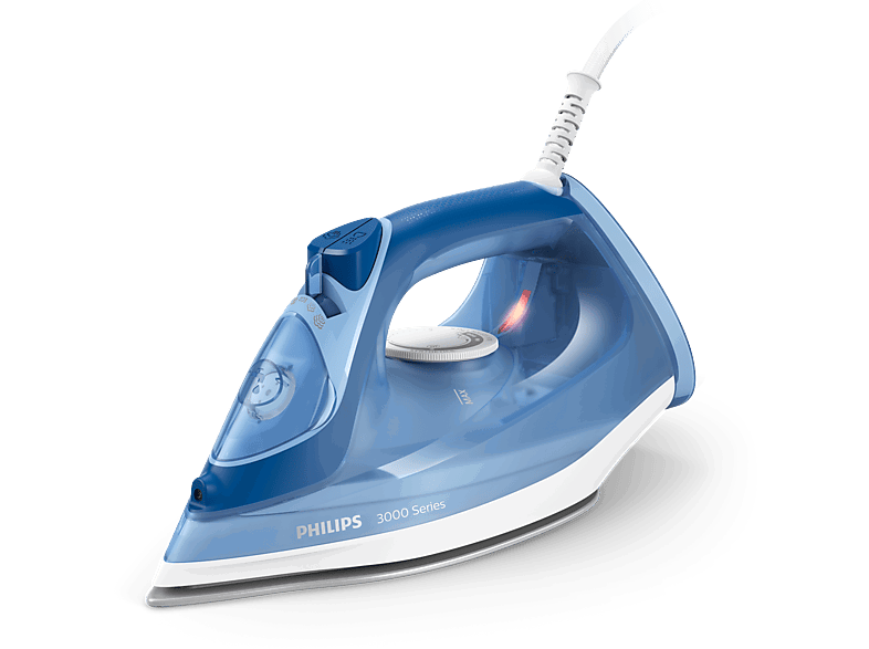 Philips DST3031/20, Golpe hasta 180 g, Vapor vertical, Calc-Clean integrado, Azul